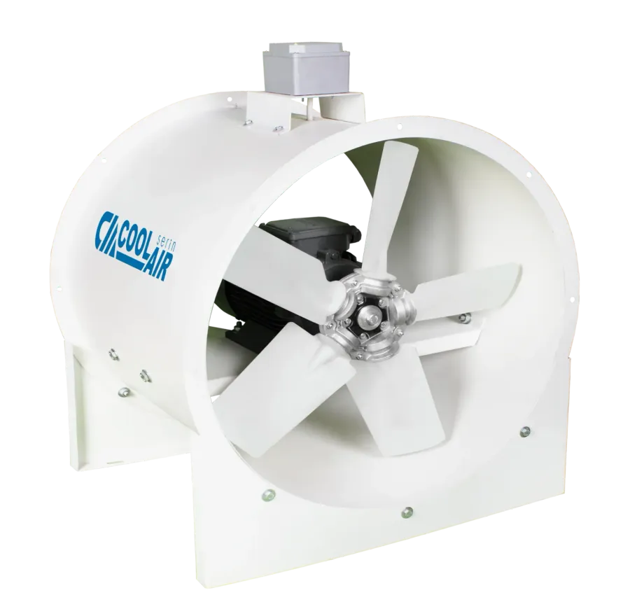 Alüminyum Kanatlı Aksiyel Fan 2.900 m³/h
