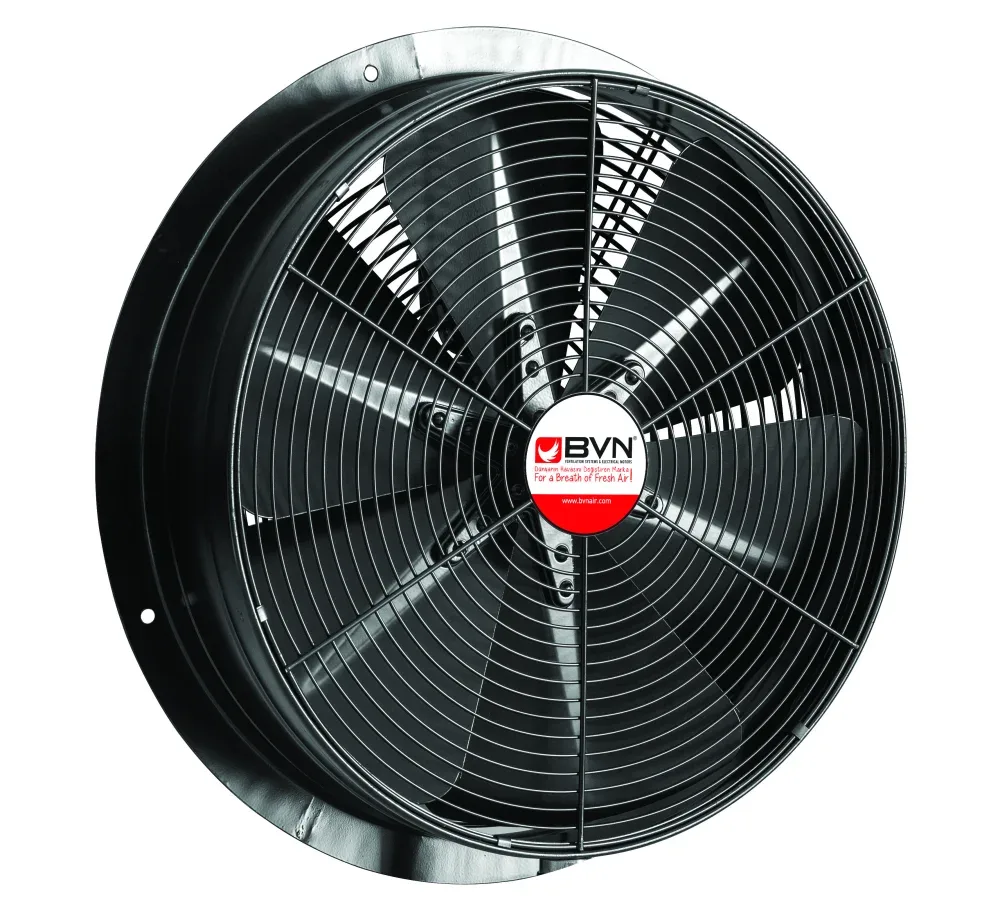 BVN Yuvarlak Kasalı Endüstriyel Aksiyel Fan BSM 300 2000 m³/h