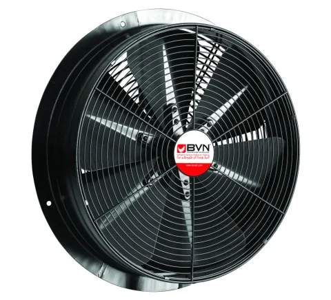 BVN Yuvarlak Kasalı Endüstriyel Aksiyel Fan BSM 250 1200 m³/h